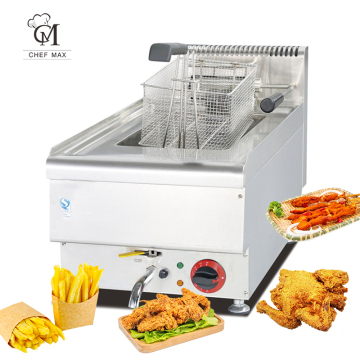 Chefmax Commercial 5500W Electric Frying Machine with Griddle - 2020 Model