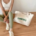 Printed Oversized Canvas Active Lifestyle Bag for gym