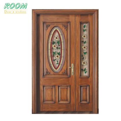 Villa Entrance Wood Swing Entry Door