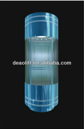 Commercial Elevator Glass Door Glass Lifting Equipment