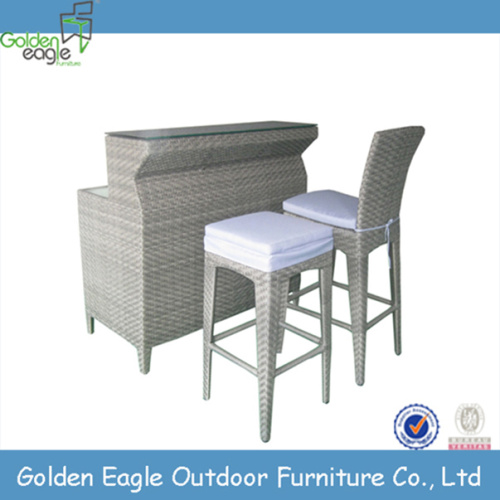 Wicker Aluminum Dining Set Rattan Chair