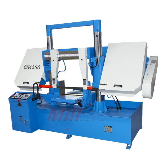 GH4250 CNC Double Column Horizontal Band Saw for Metal Cutting