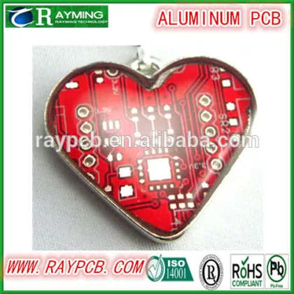 Aluminum metal core Black silkscreen 5oz high WMK pcb