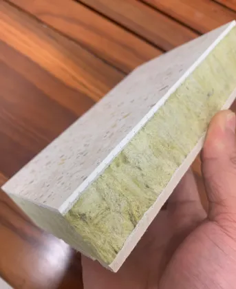 Exterior Wall Rockwool Sandwich Panels Production Line