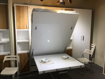 Kit of Twin wall bed with dinning table