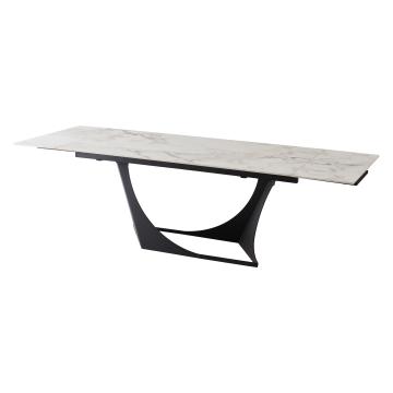 Novo design indador de mesa extensível mesa de jantar