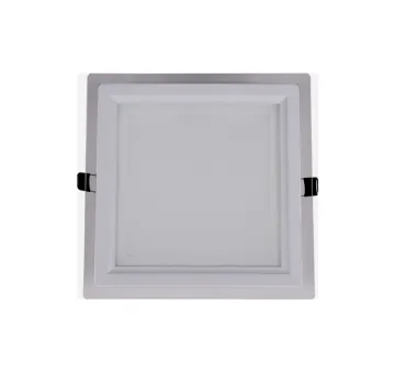 12W Square Glass Led Panel Light