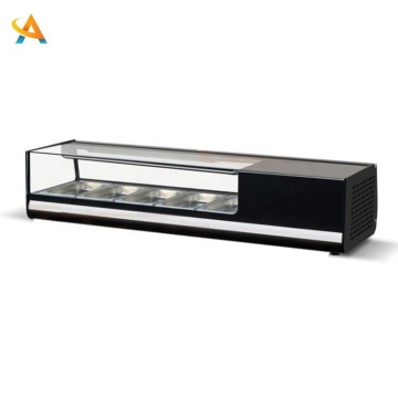 Commercial Sushi Showcase Refrigerator - Glass Door Display