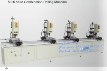 Aluminum profile Multi-heads Drilling Machine