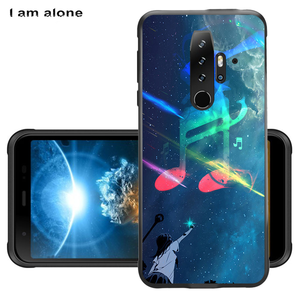 I am alone Phone Case For Blackview BV6300 Pro 2020 5.7 inch Soft TPU Mobile Cute Fashion Cartoon Printed Bags Free Shipping
