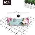 Bolsa de borboleta e flor de flores personalizadas Bolsa de couro PU