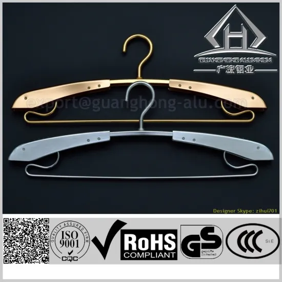 Aluminum outdoor clothes hanger