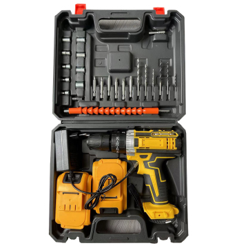 Cordless 21V Multi-Function Electric Screwdriver Drill Power Tool Set
