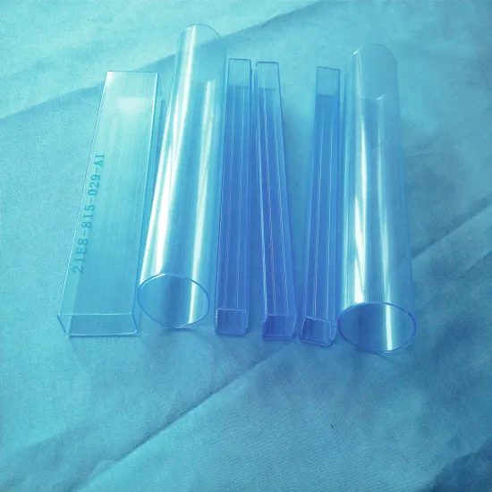 Anti-static PVC packaging tube plastic tube for electrical