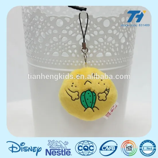Custom keychain child toy mobile phone screen cleaner