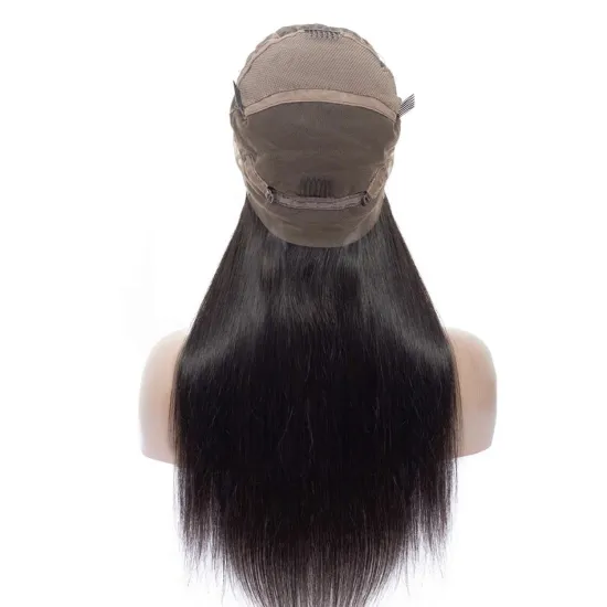 Wig Vendors Cheap Silky Straight Pre Plucked Full Lace Human Hair Wig Double Drawn Wholesale Long Human Hair Full Lace Wig HD
