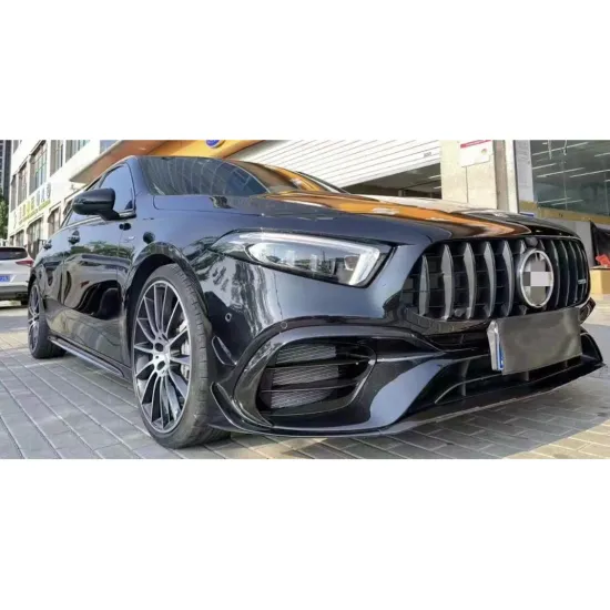 PP Material High-Quality 2019 A45/A Style Body Kit for W177 Cars