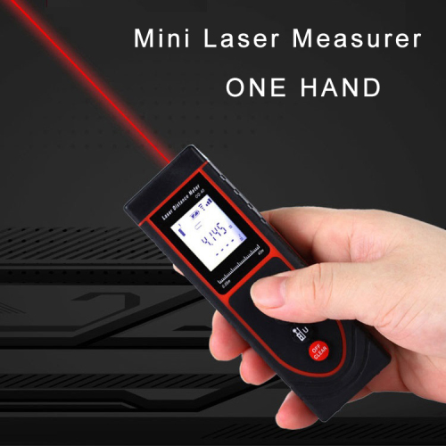 Misuratore di distanza laser per interni da 50 m