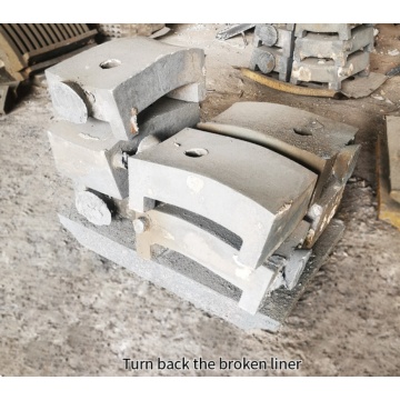 Scheda di rivestimento conico rotto a caldo