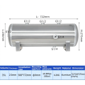 Aluminum Pressure Vessel Storage Air Reservoir Tank