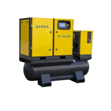 integrated air compressor ventilation system
