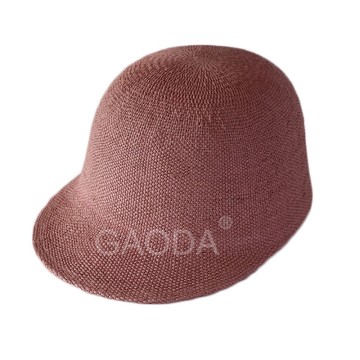 Baseball sun visor paper straw wide brim hats