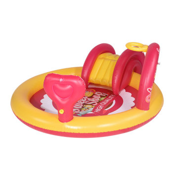 Candy theme inflatable swimming pool inflatable kiddie pools