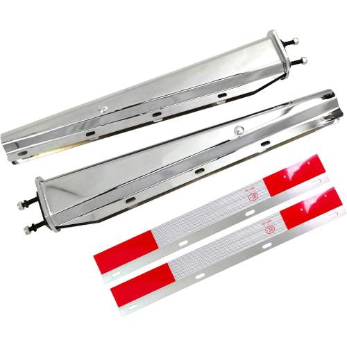 Suportes retos de aba de lama com espaçamento de parafuso de 1/8" para semi-caminhão