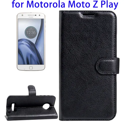 Factory Price Flip Leather Case for Motorola Moto Z Play Online Shopping, For Motorola Moto Z Play Cover Case