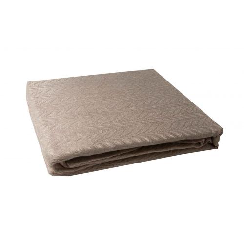 Cobertor Jacquard de bambu com ervas daninhas