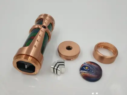 Innovative Mech mods brass copper vape