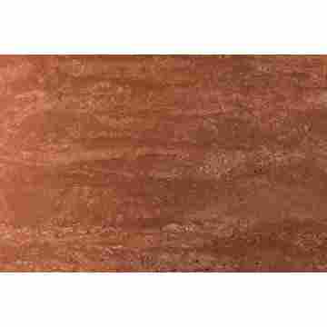गर्म टेराकोटा ट्रैवर्टीन स्टोन सजावटी कागज