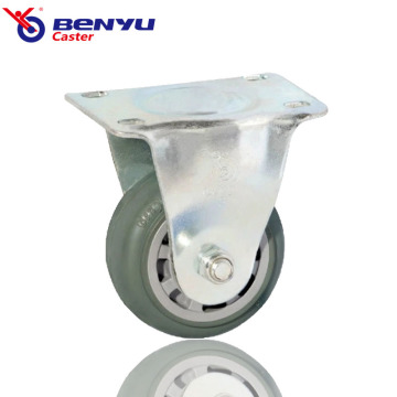 5Inch Rigid Caster Wheel Low Noise PU Castor