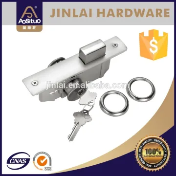 Quality aluminum glass sliding metal door safety lock for doors