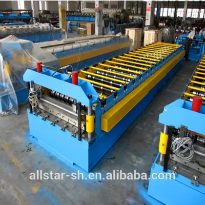 YX914 corrugated roll forming machine with PLC Panasonic control