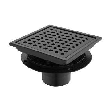 Square Shower Floor Drain with Removable Cover