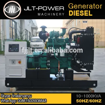 JLT POWER Open type 50kva generator price 4BTA3.9-G2 engine UCI224D 40KW diesel generator