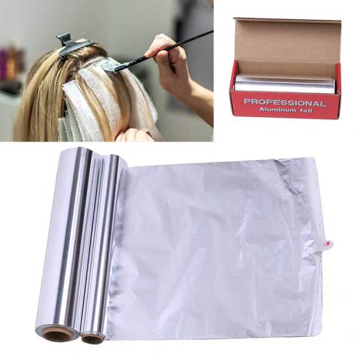 Embossed Silver Color Aluminum Foil for Hairdressing