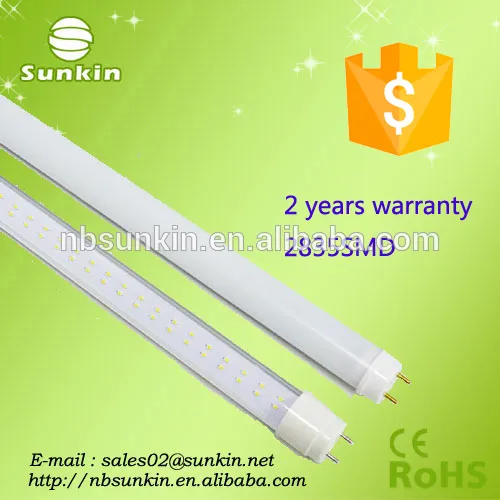 Hot selling Insulation design 4ft 18W t8 tube full glass 9w 12w 18w