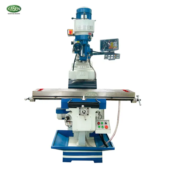 Taiwan 4H X6325 Turret Head Milling Machine: A Versatile Vertical and Horizontal Milling Solution