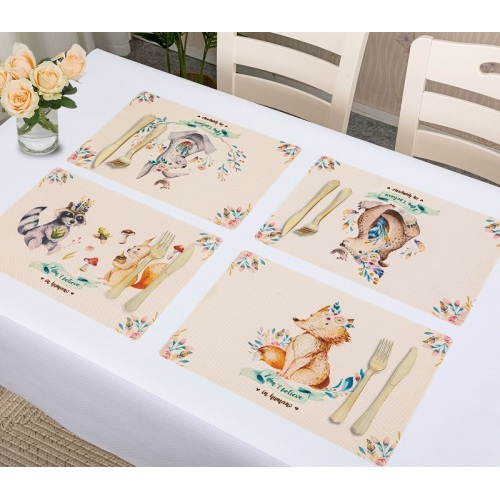 Round Placemats Hign quantity digital printed placemat Manufactory