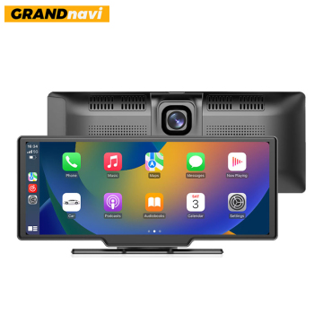 GRANDnavi Wireless CarPlay Android Auto Touch Screen with Dash Camera Installation