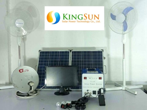 Système d'alimentation système/solaire énergie solaire photovoltaïque pour la maison 80W
