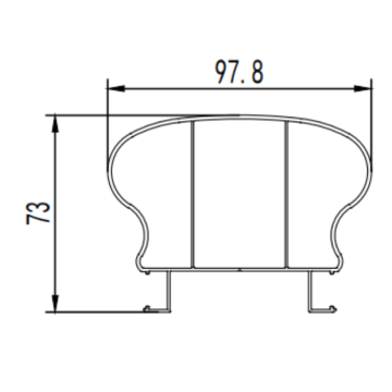 ISO -zertifizierte Geländer Aluinum -Profil -Extrusionsformen