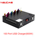 เครื่องชาร์จ USB 100 พอร์ต 800W