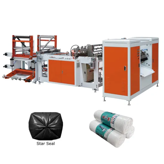 High-Quality Plastic Star Bottom Garbage Bags and Tablecloths: Perforated Roll-Making Machine Technology