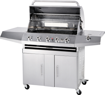Outdoor Commercial  Smokeless Stainless Steel  BBQ Gas Grill Machine