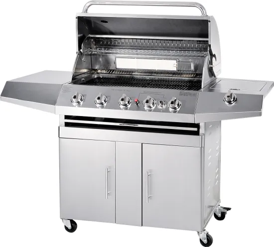 Outdoor Commercial  Smokeless Stainless Steel  BBQ Gas Grill Machine