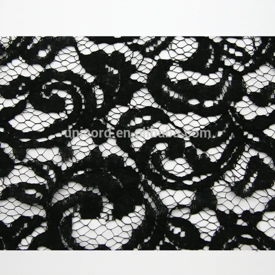 Latest Unique Design High End French Dress Design Knitted Tricot Cord Lace Fabric