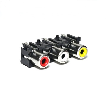RCA Jack Connector Audio Socket Female PCB Mount
